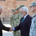 Subsecretario Christian Bolívar acompaña a Ministro de Defensa en visita presidencial al Ejército