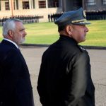 Subsecretario Bolívar acompaña a ministro Barros a su primera visita a la Escuela Militar